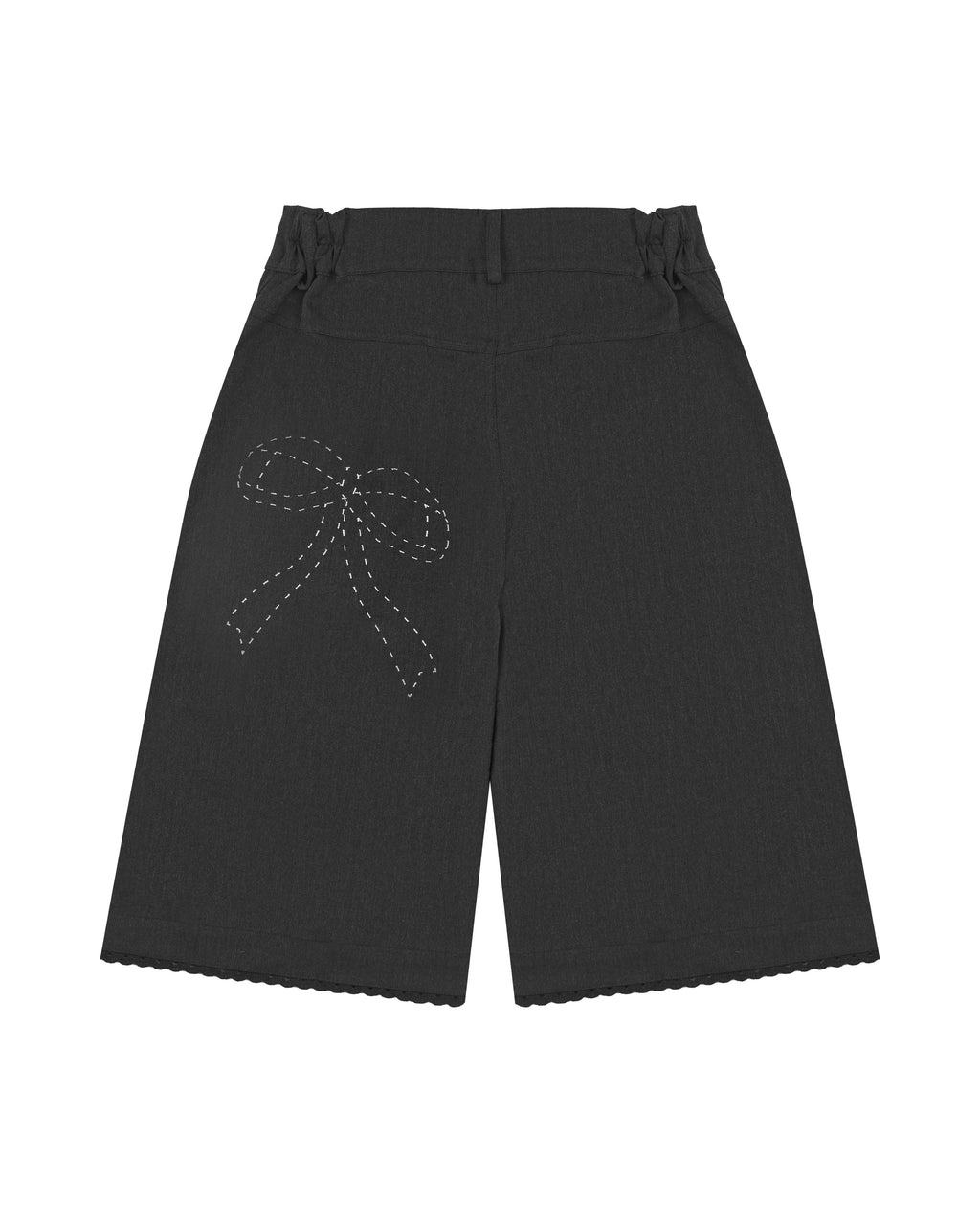 Back Ribbon Women's Jorts