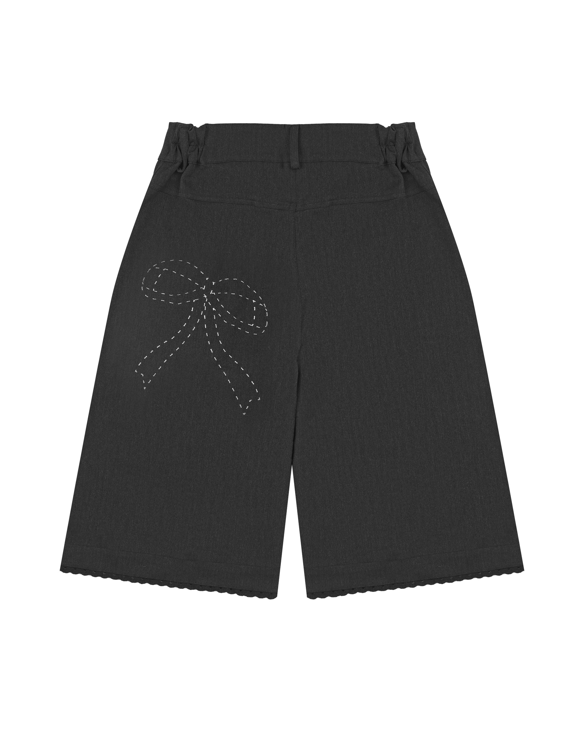 Back Ribbon Women's Jorts