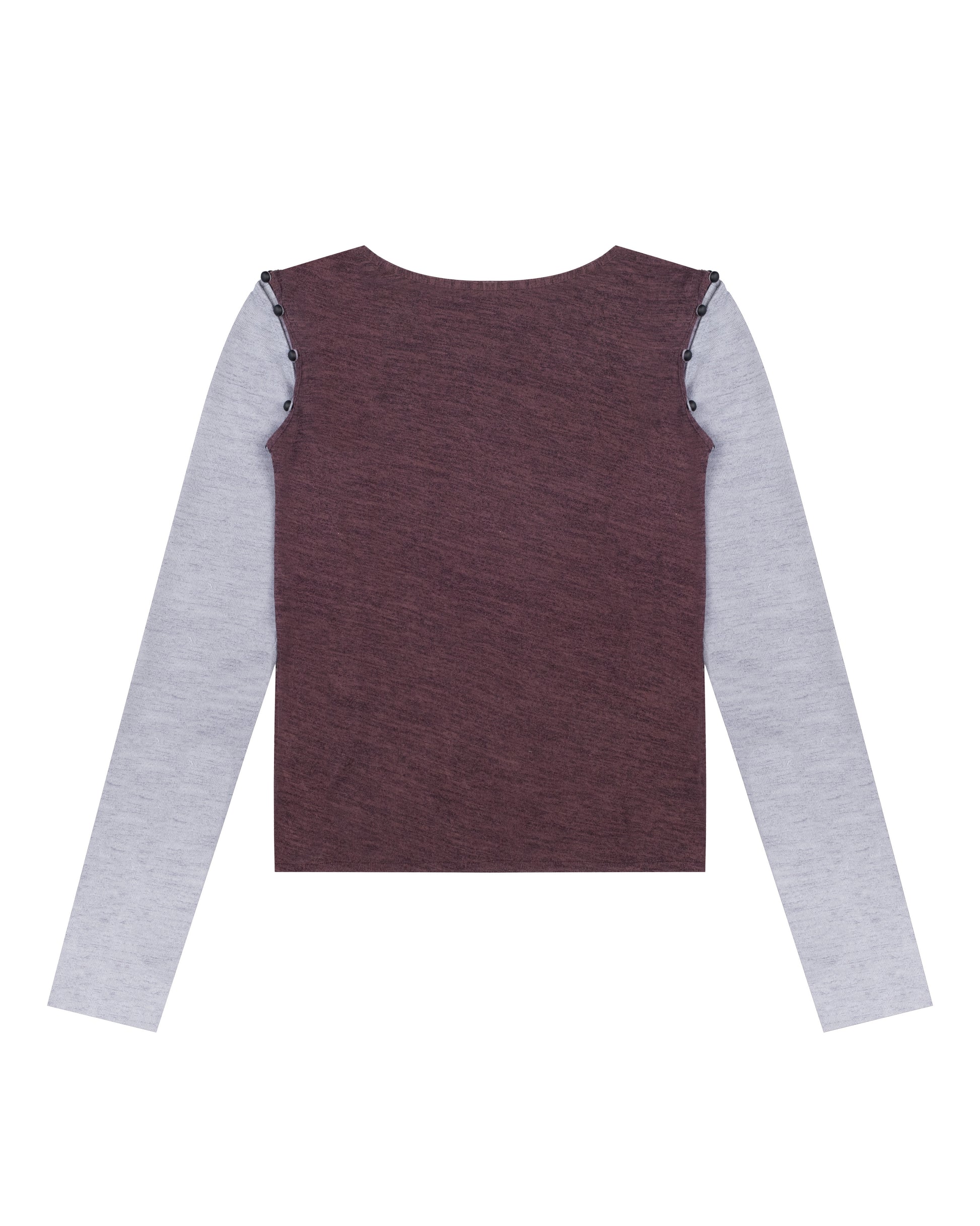 2-in-1 Detachable Sleeve Top
