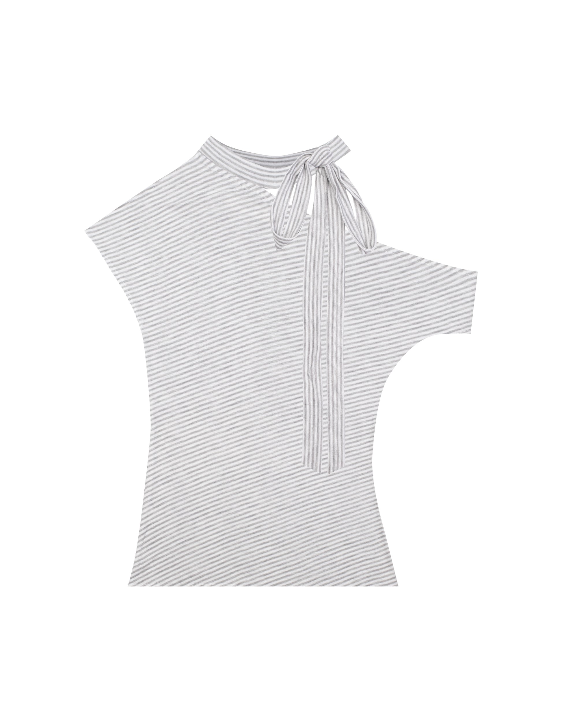 Lune Top in Grey