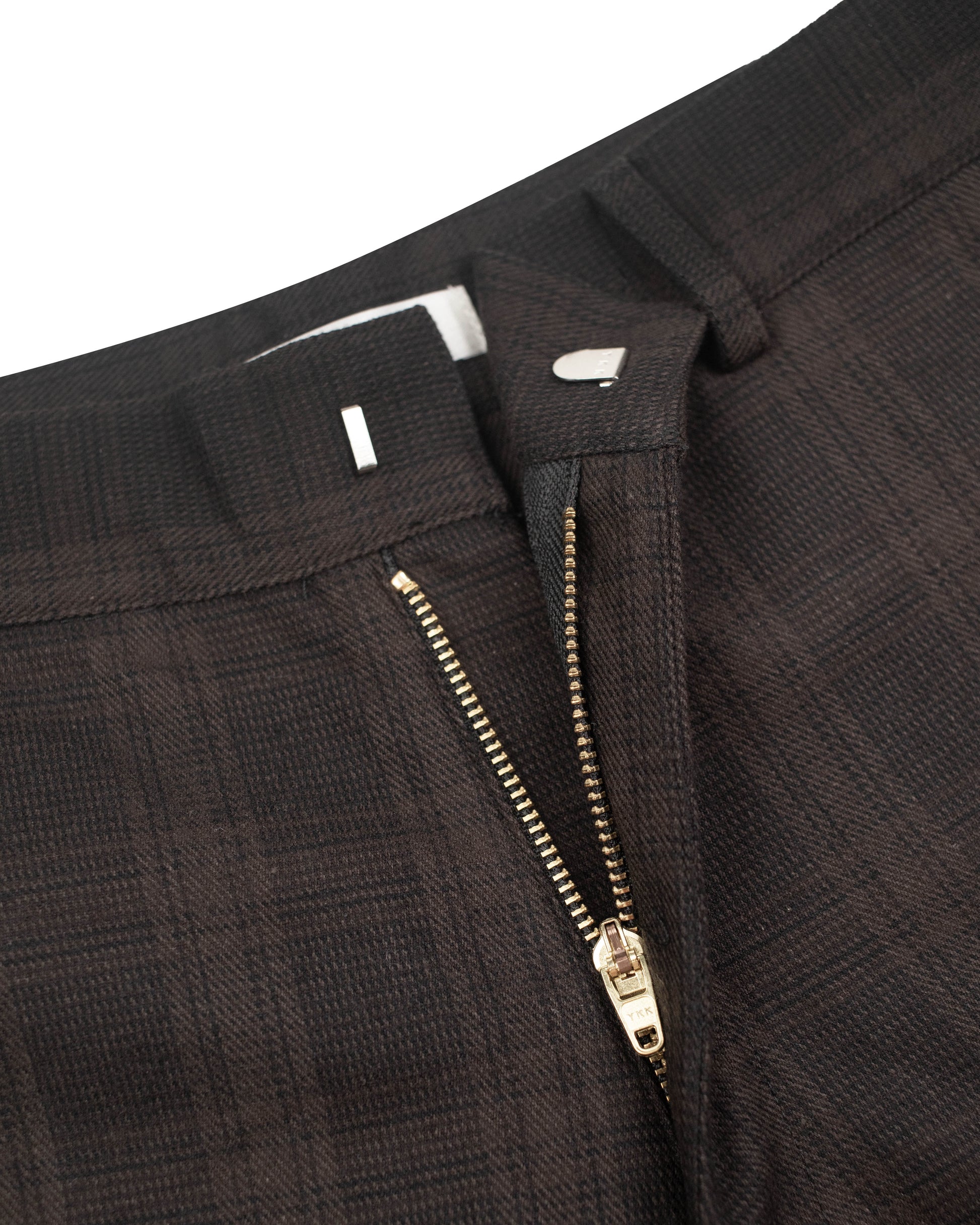 Subtle Tartan Micro Shorts