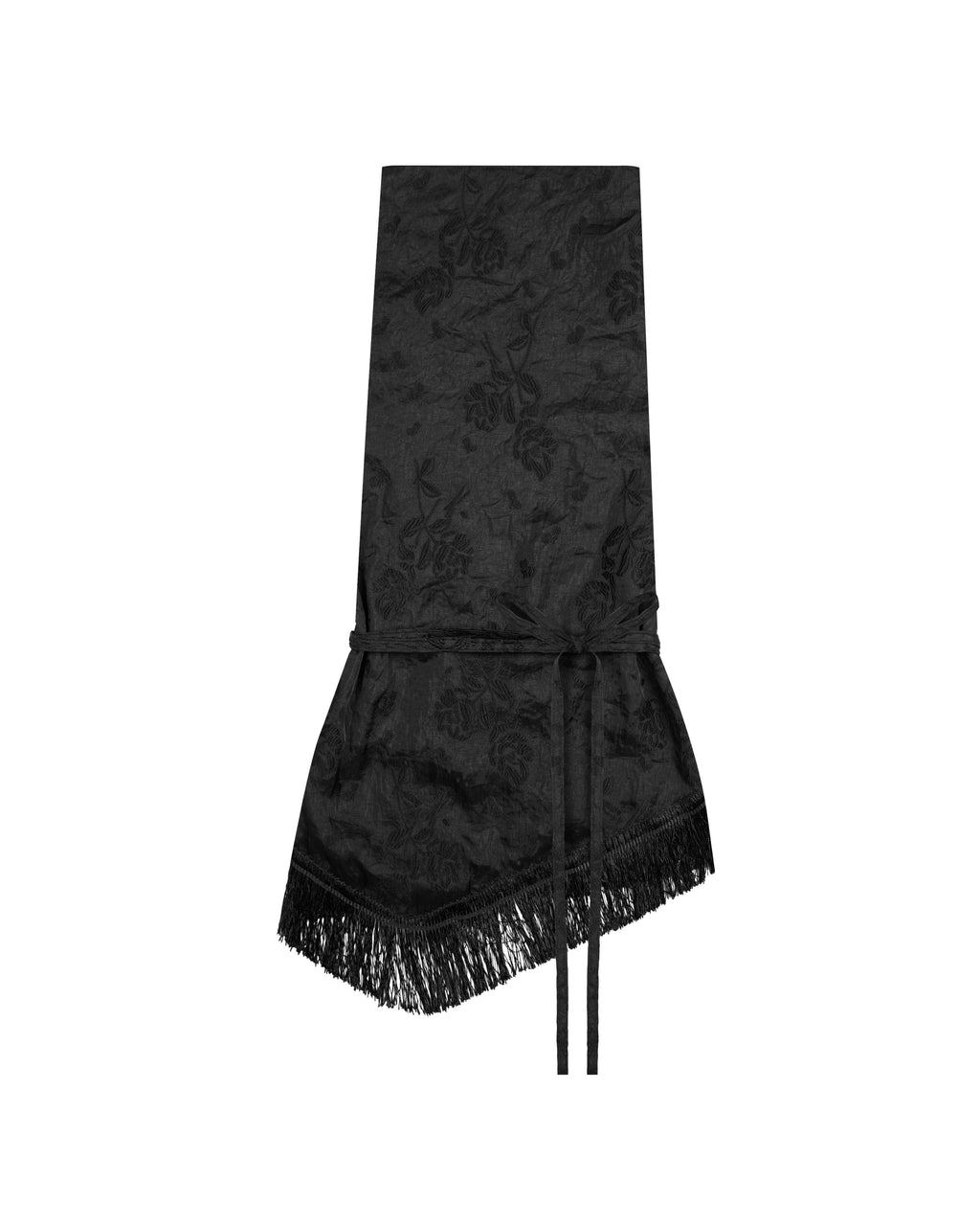 Patina Tassel Top in Black