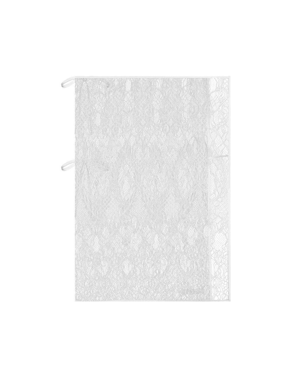 Multi Way Lace Wrap Skirt in White