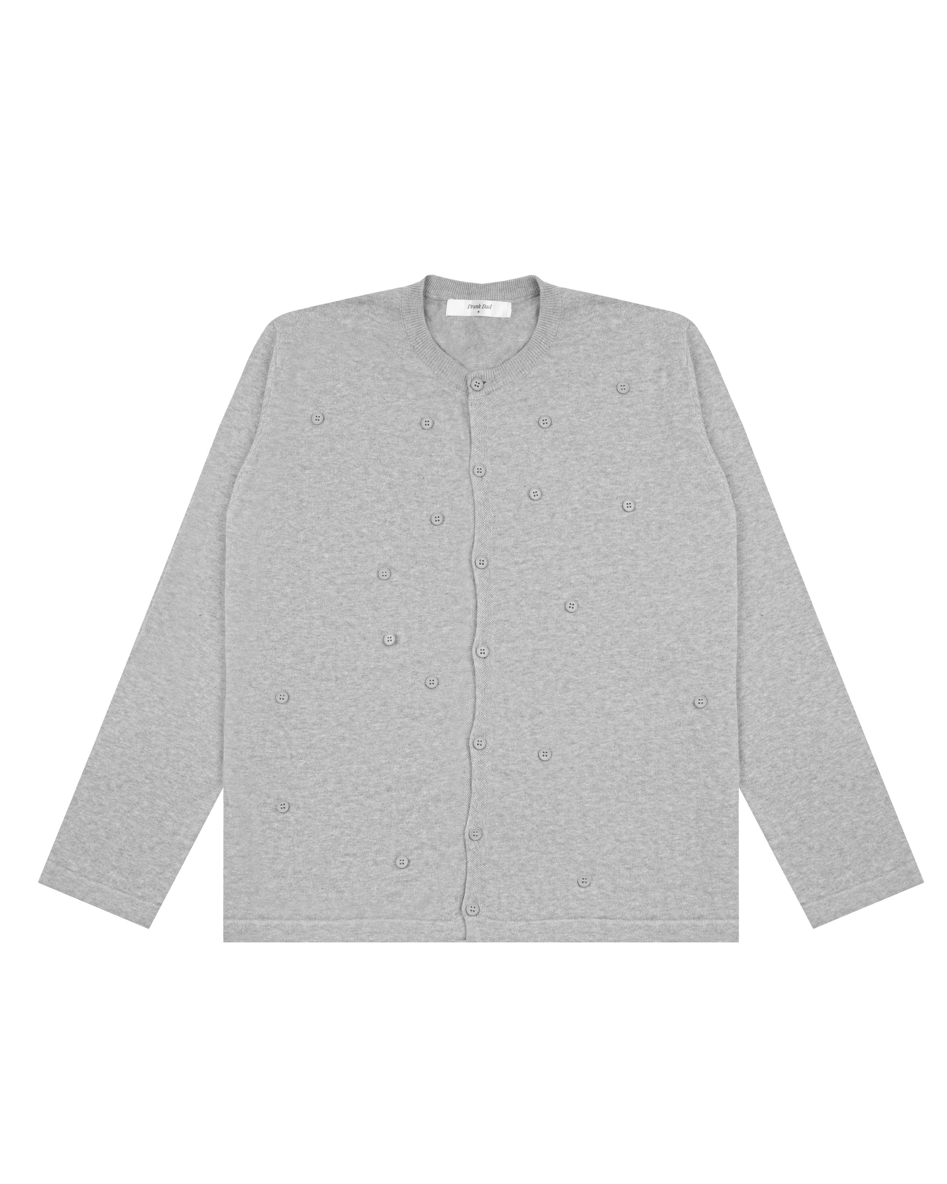 Multi Buttons Cardigan in Grey