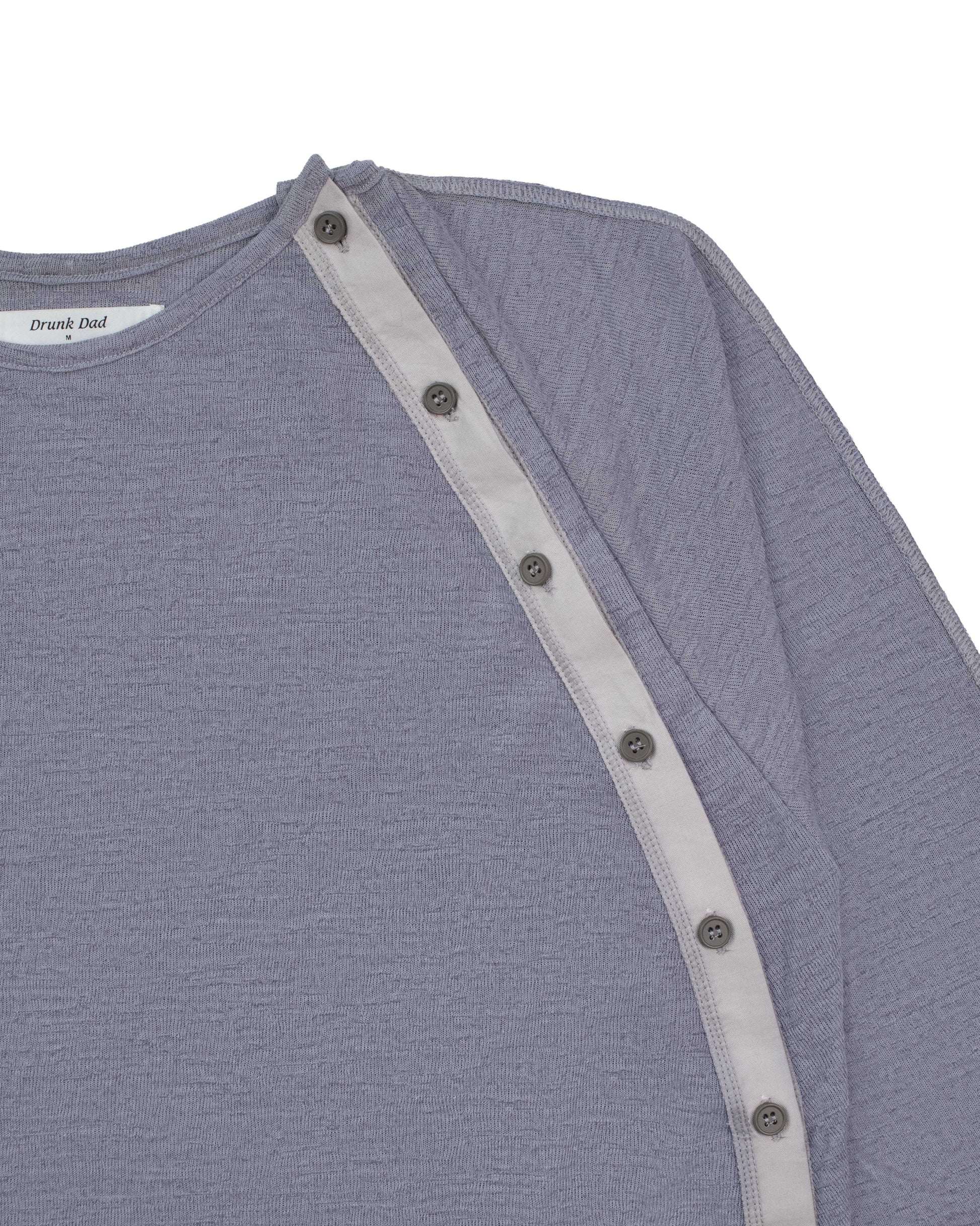 Alban Unisex Top in Grey