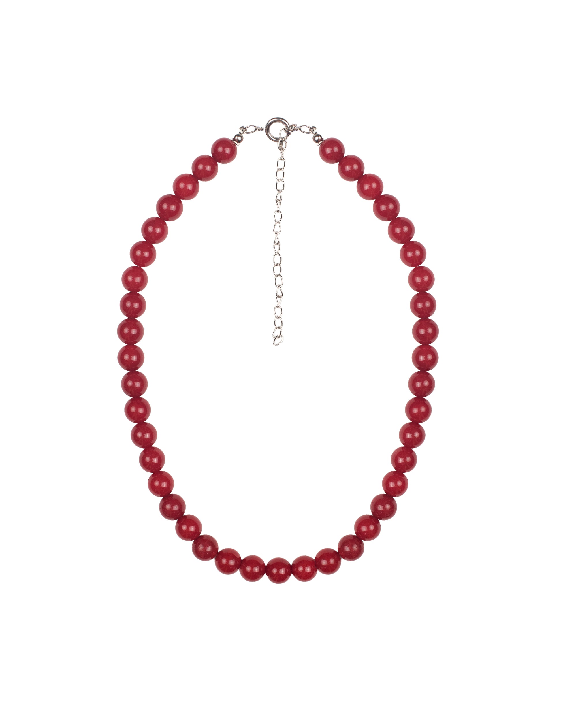 Red Beaded Necklace