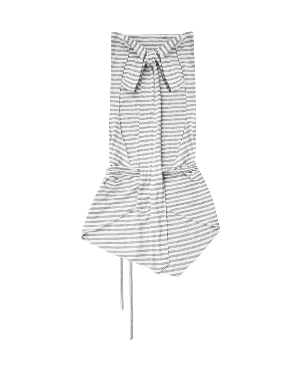 Patina Top in Grey Stripes