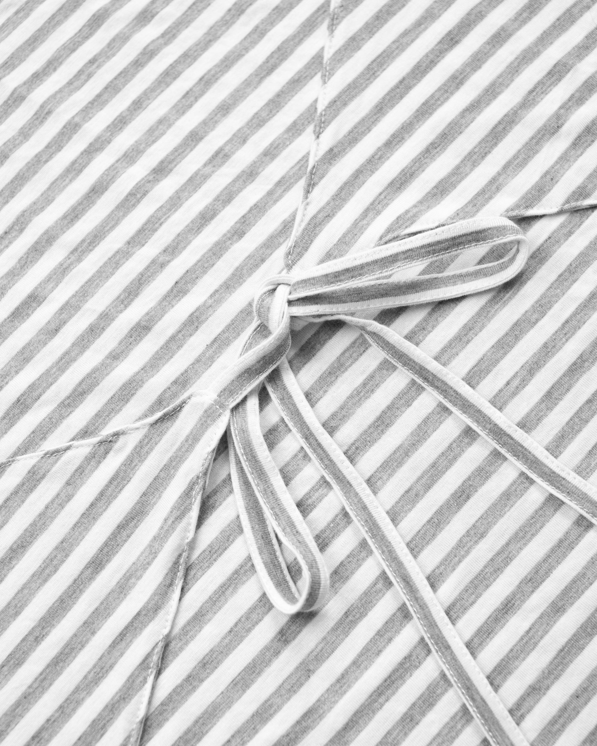 Patina Top in Grey Stripes