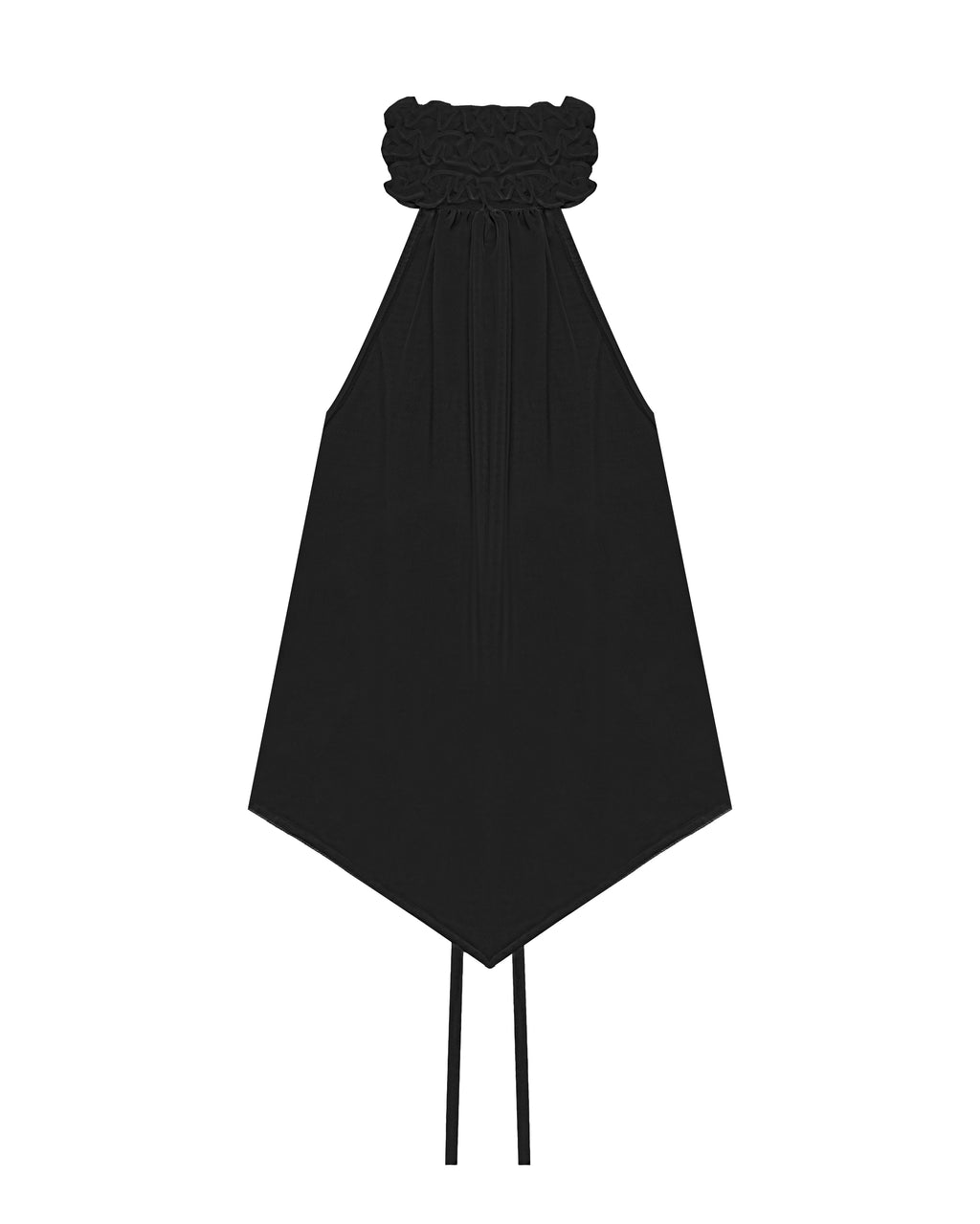 Fran Backless Top in Black