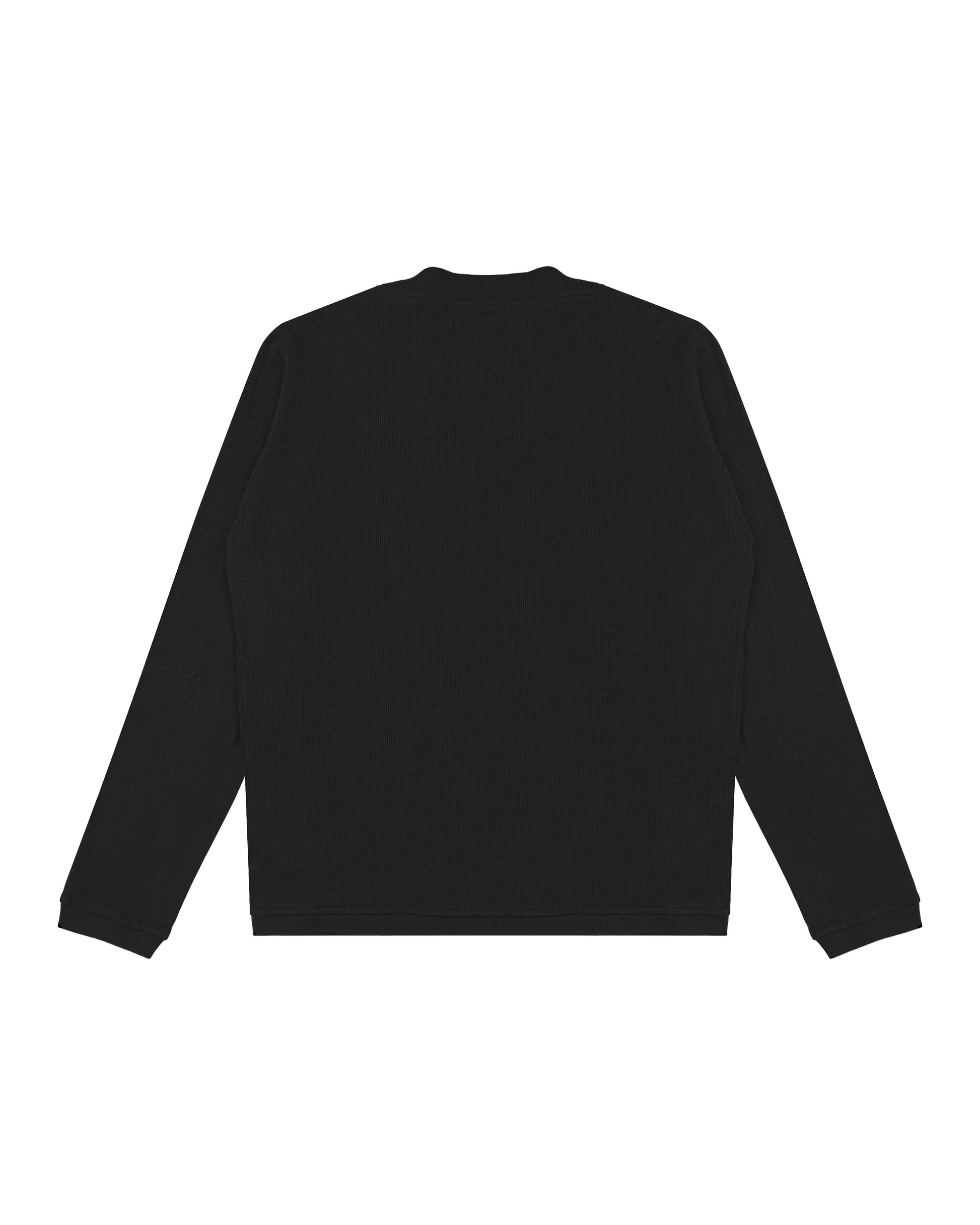 Extra Low V-Neck Sweater in Black