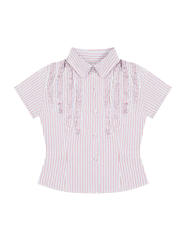 Opera Shirt in Red White
