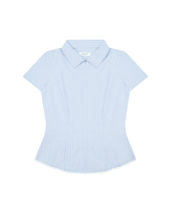 Alpen Shirt in Blue Stripes