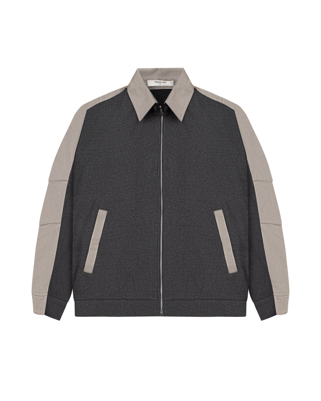 Half Knit Half Canvas Jacket