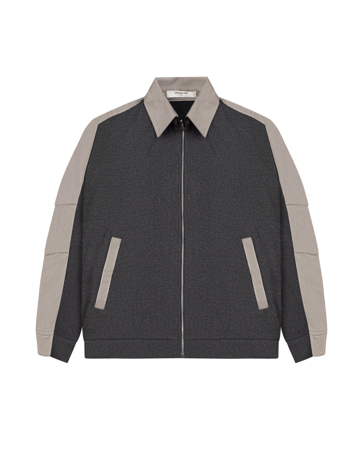 Half Knit Half Canvas Jacket