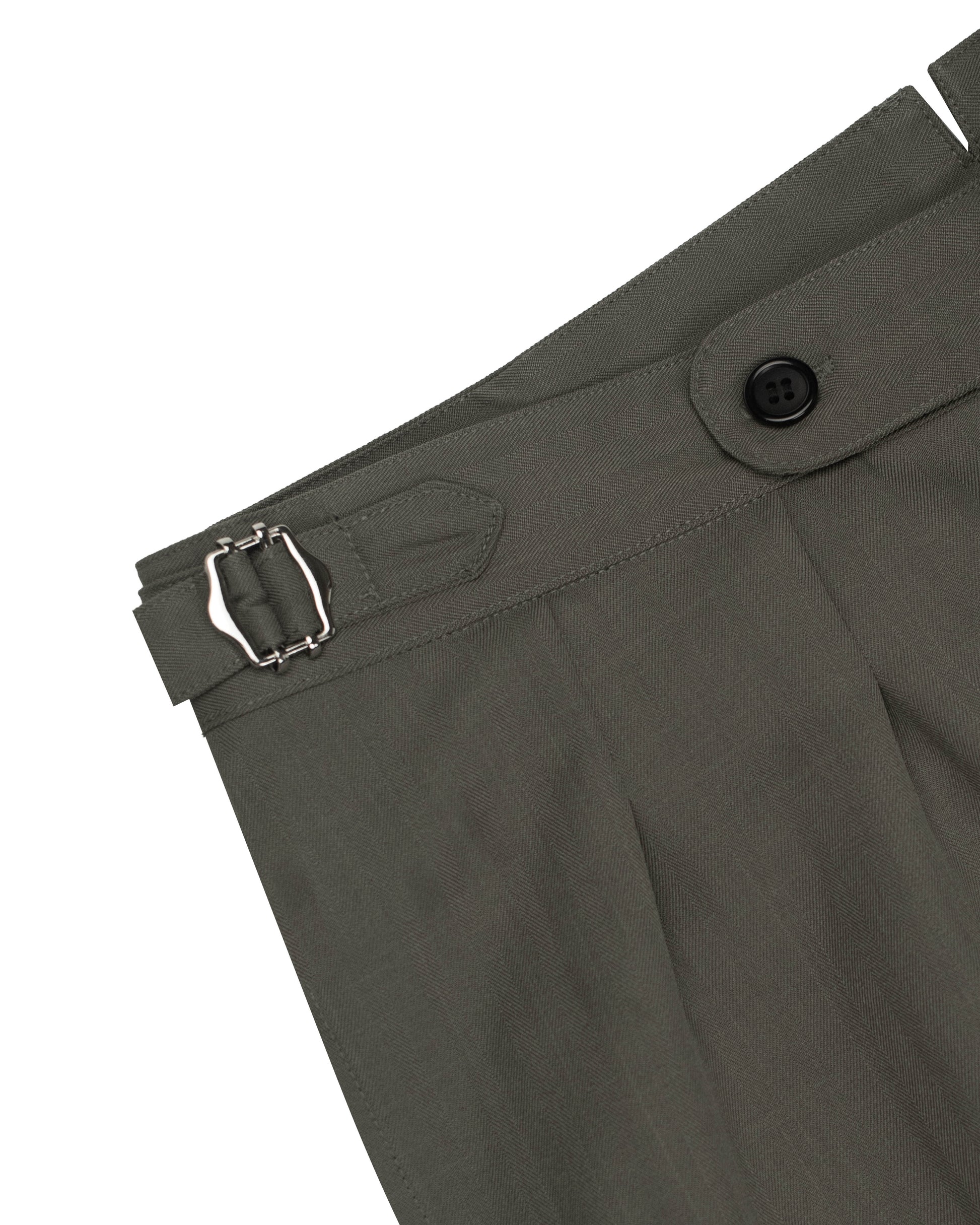 Don Trousers in Moss