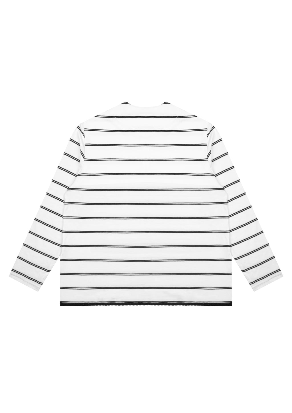 Sailor Half Zip Top in White