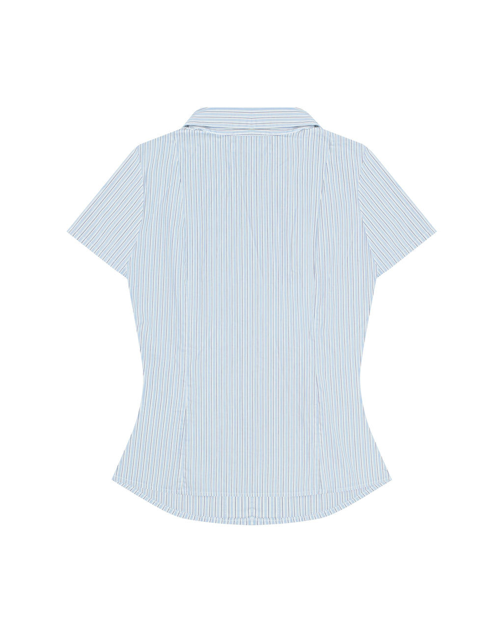 Poppy Shirt in Blue Stripes