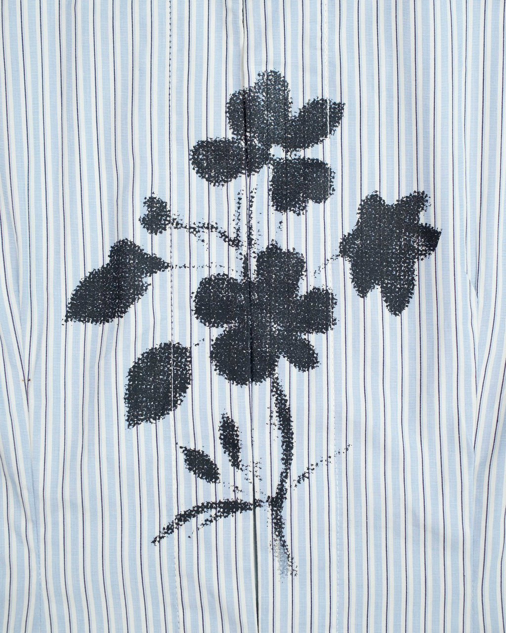 Poppy Shirt in Blue Stripes