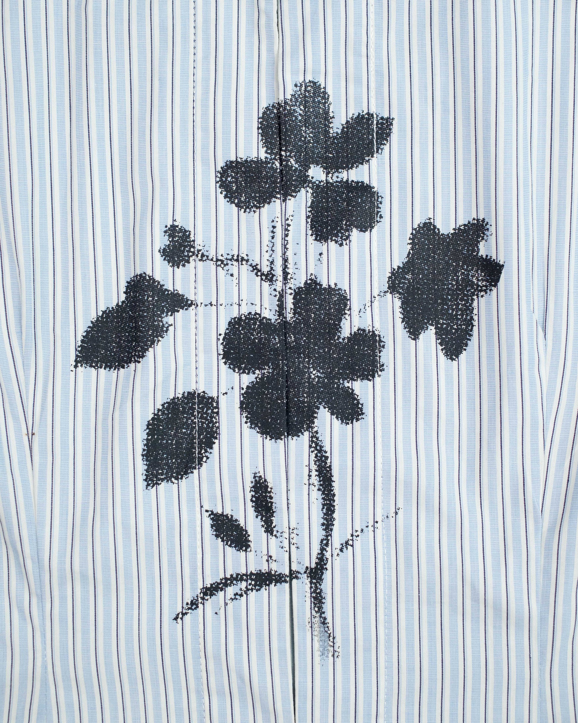 Poppy Shirt in Blue Stripes