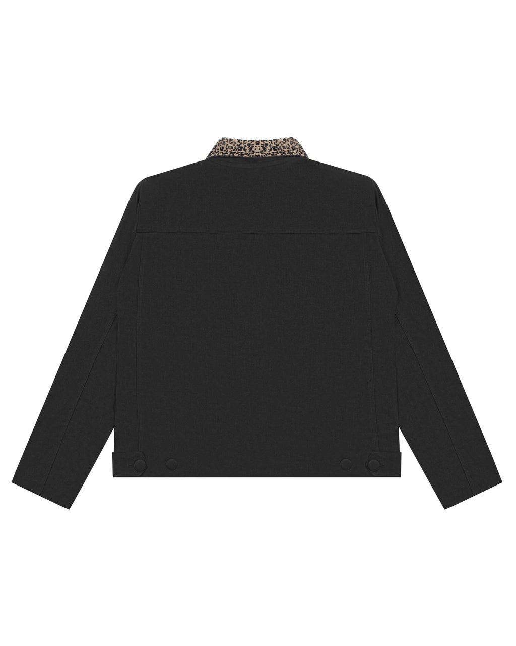 Leopard Collar Jacket