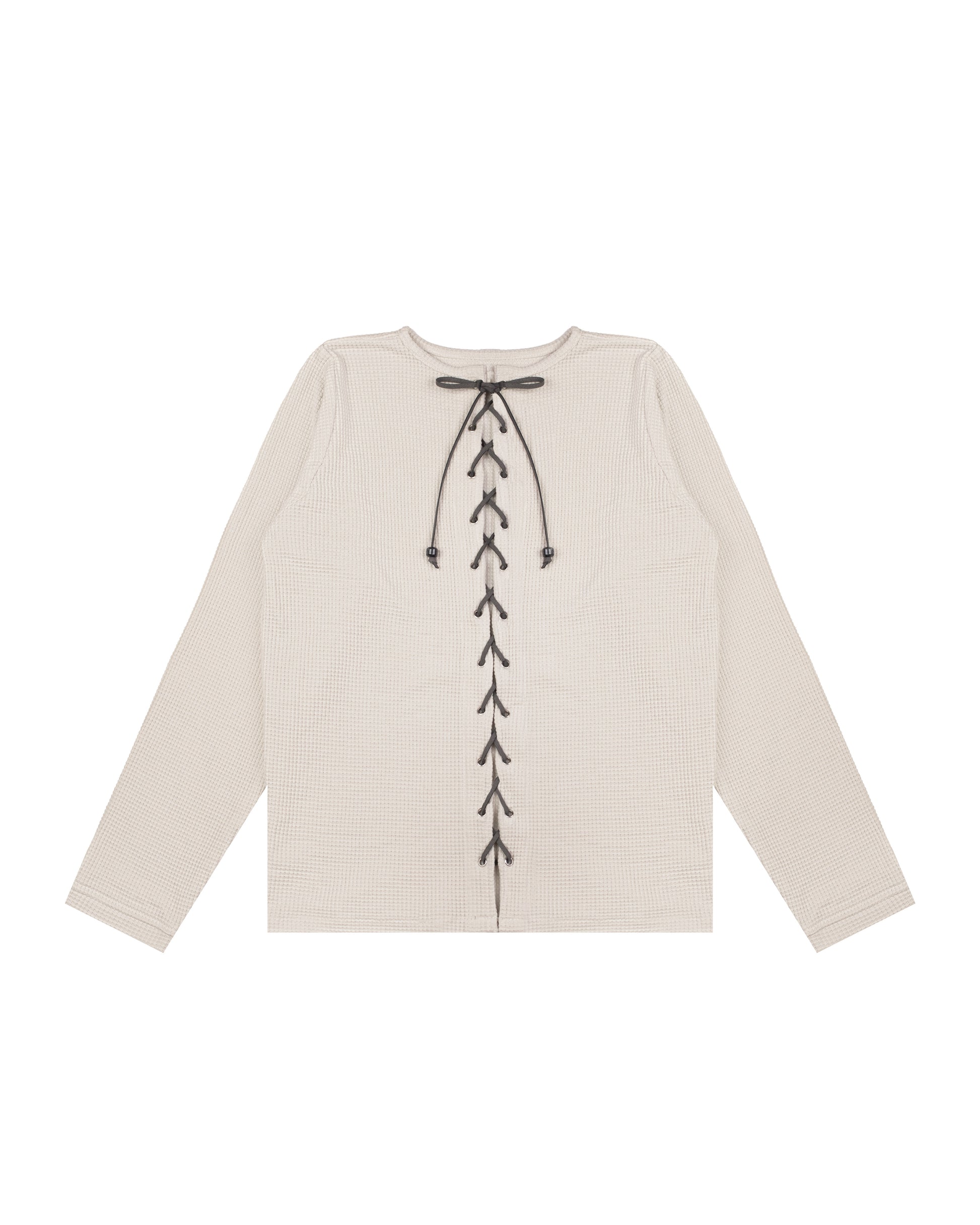 Elias Lace Up Top