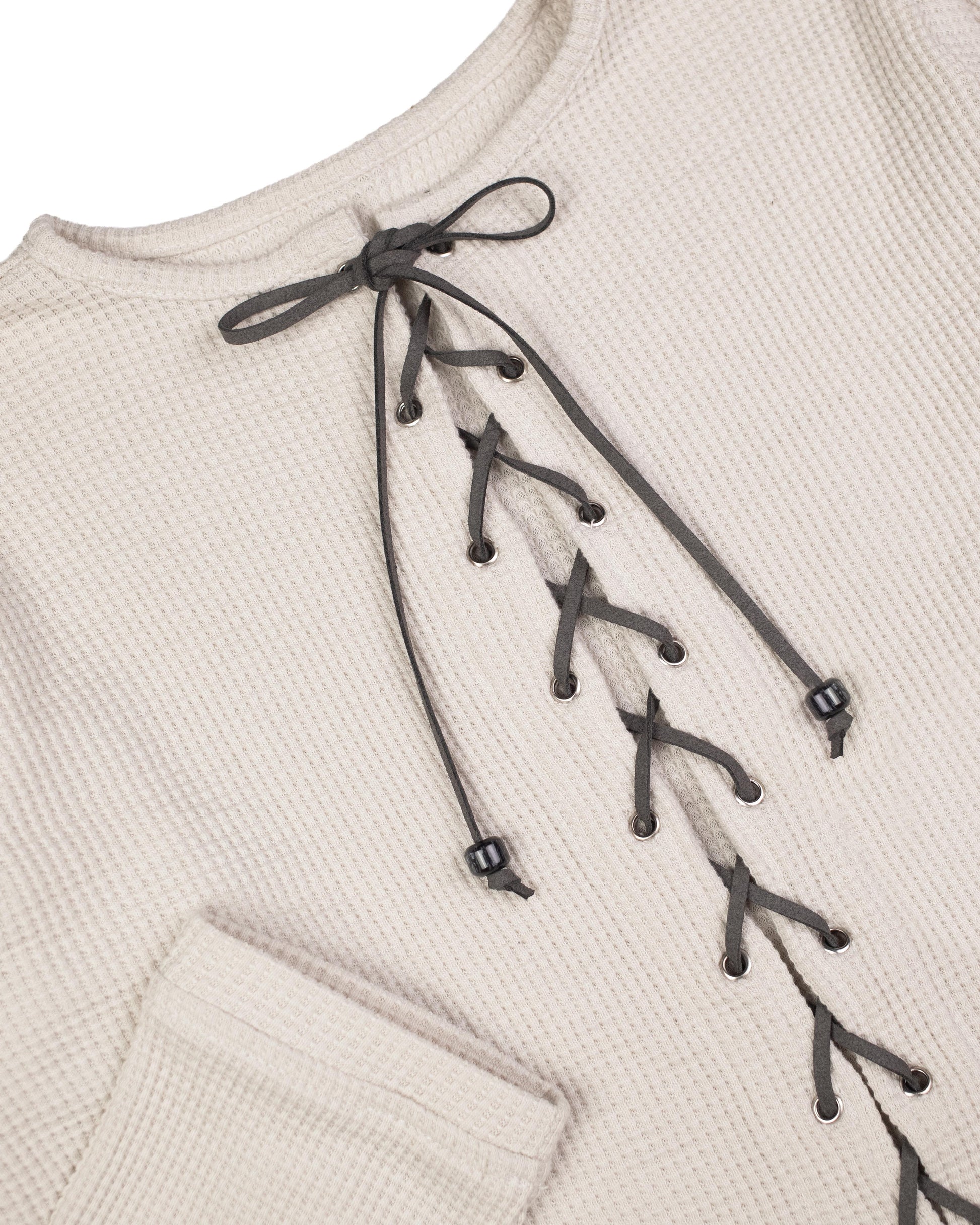 Elias Lace Up Top