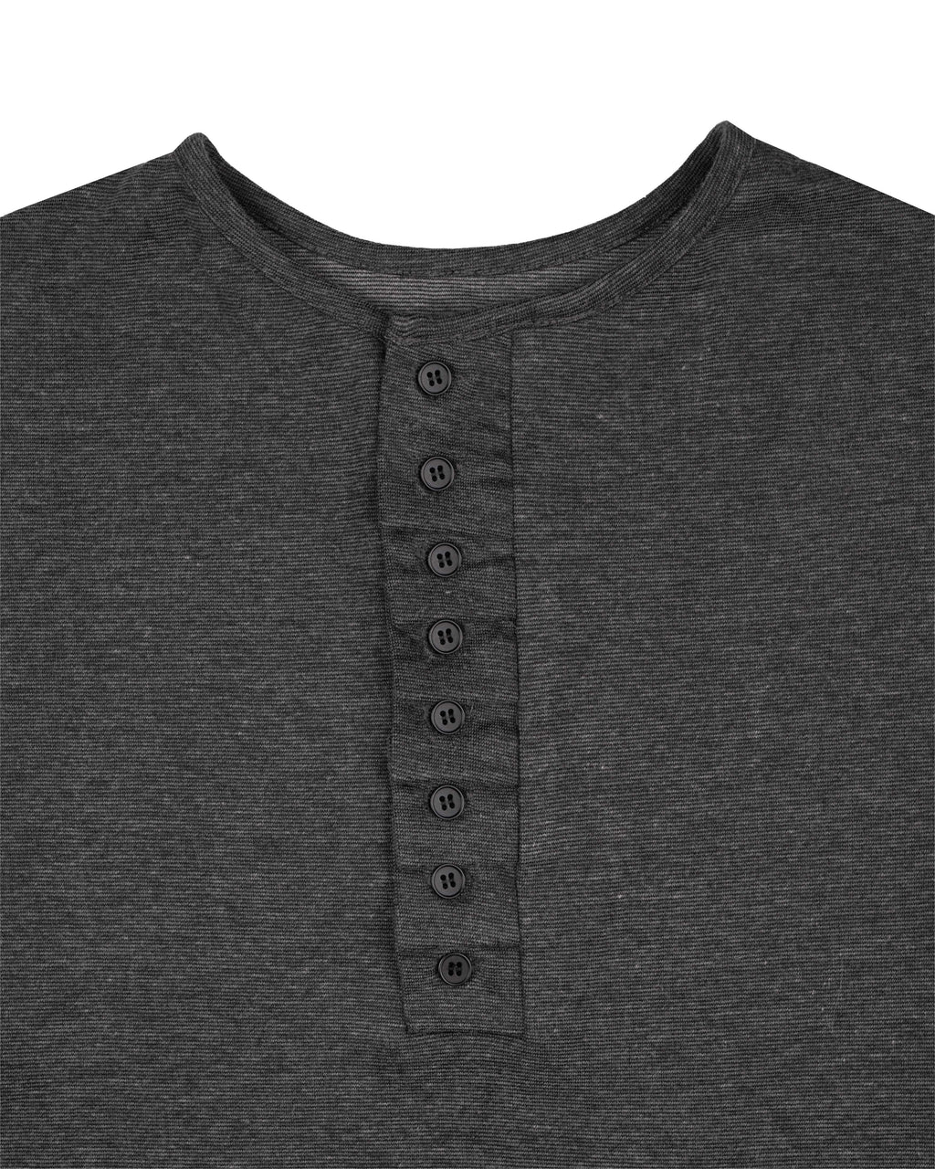 Pleated Henley Unisex Top