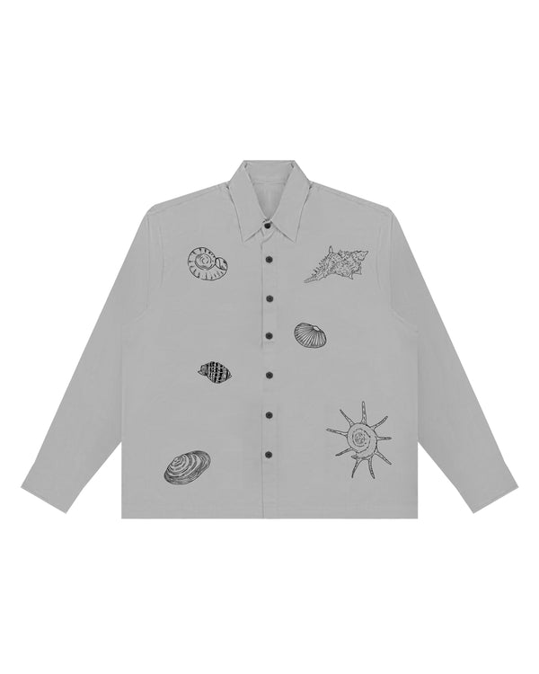 Shell Shirt in Grey