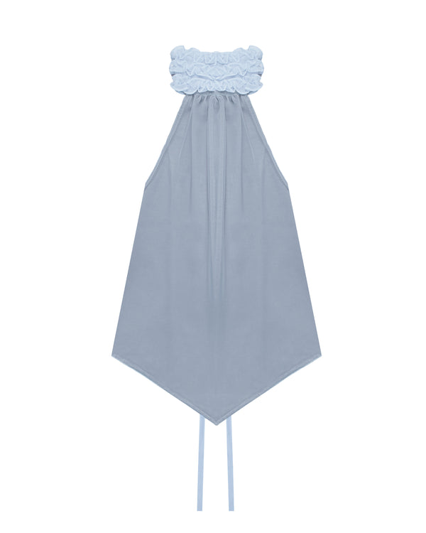 Fran Backless Top in Grey