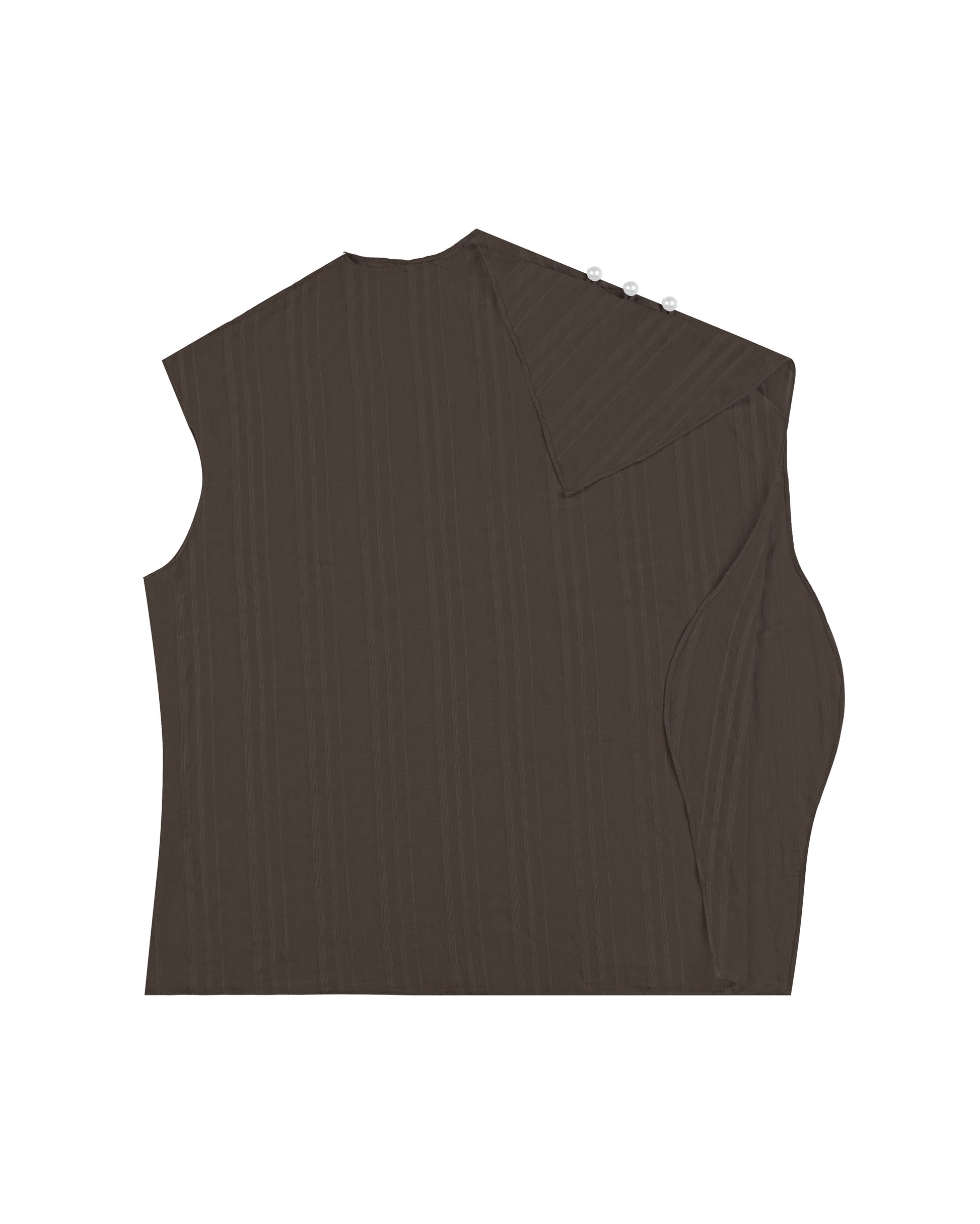 New Nara Top in Brown