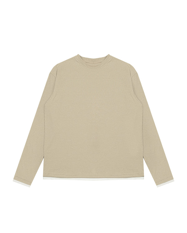 Rory Men's Top in Beige