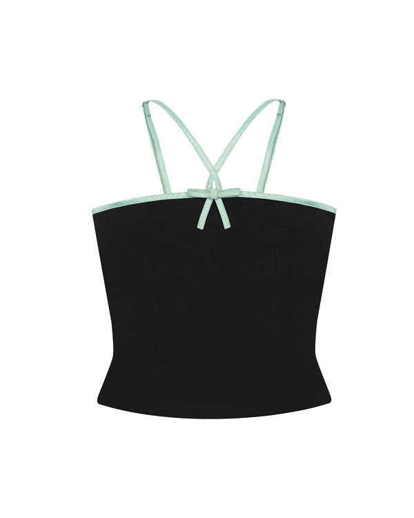 Satin Bow Top