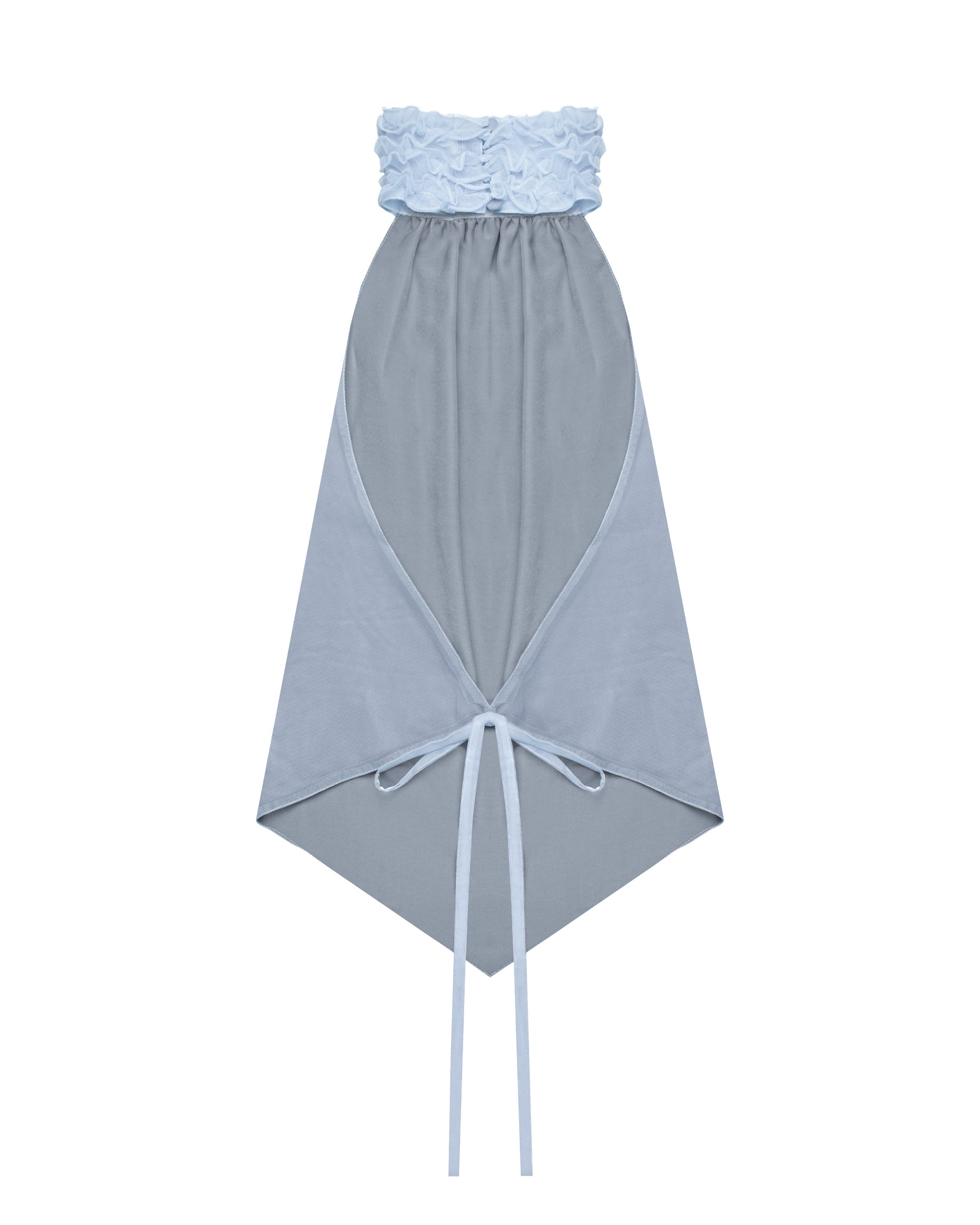 Fran Backless Top in Grey