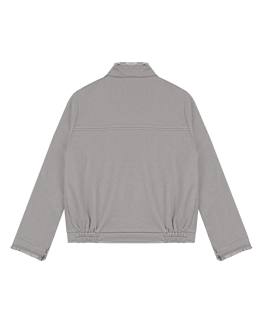 Roberto Suede Zip Jacket in Marble