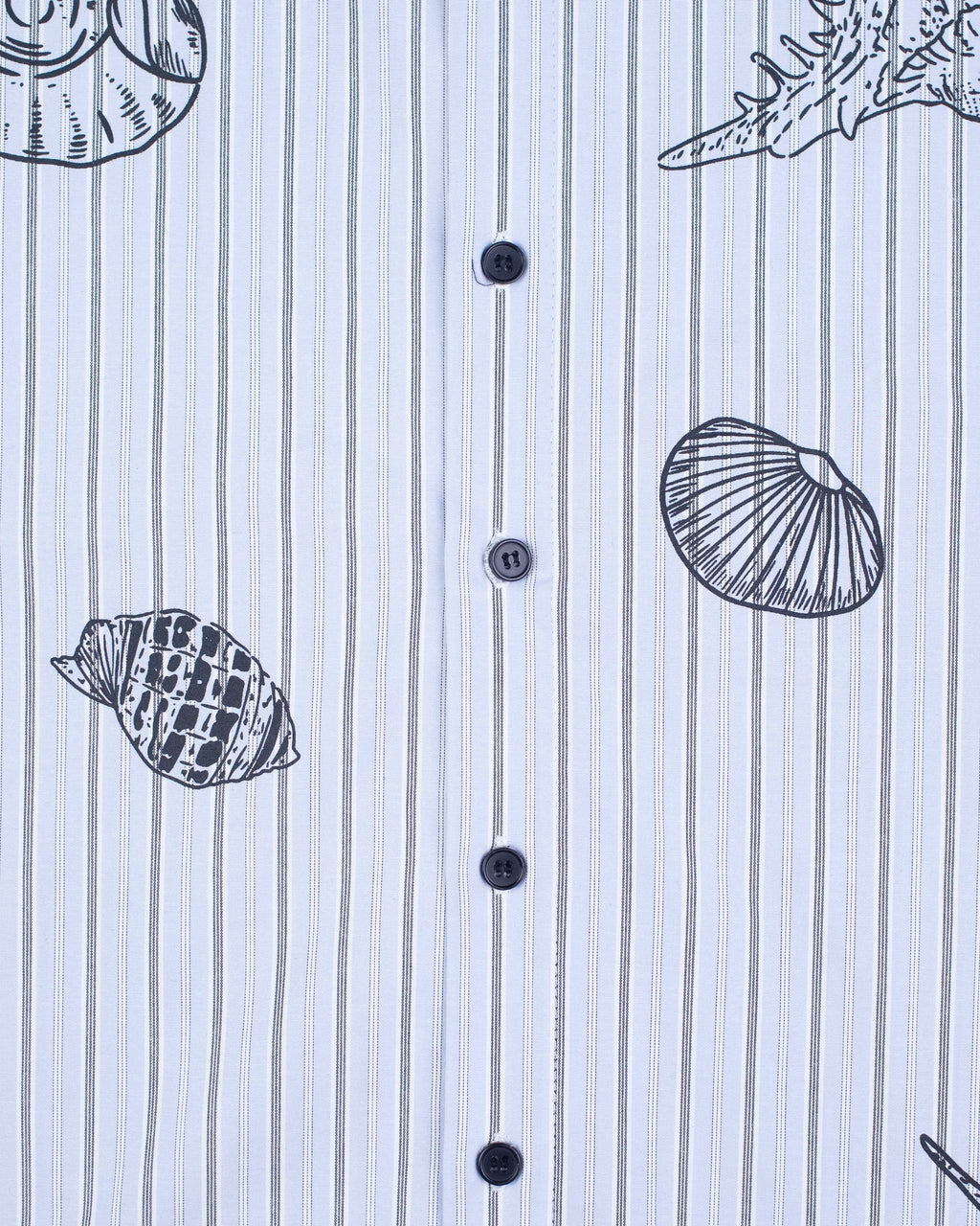 Shell Shirt in Blue