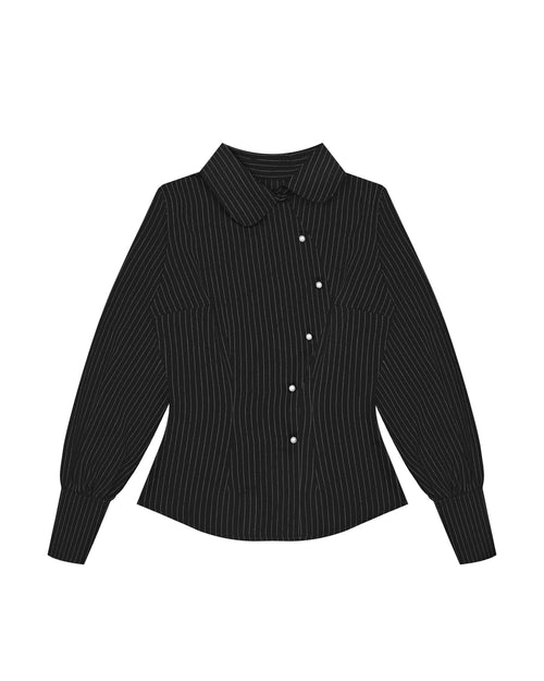 Baxter Shirt in Pinstripes