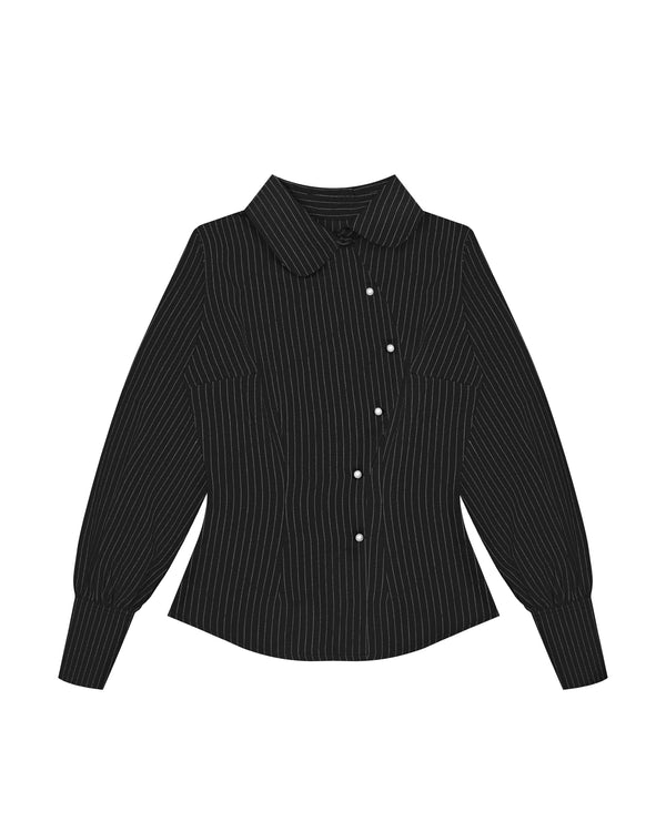 Baxter Shirt in Pinstripes