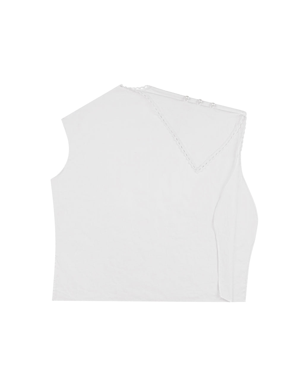 New Nara Top in White