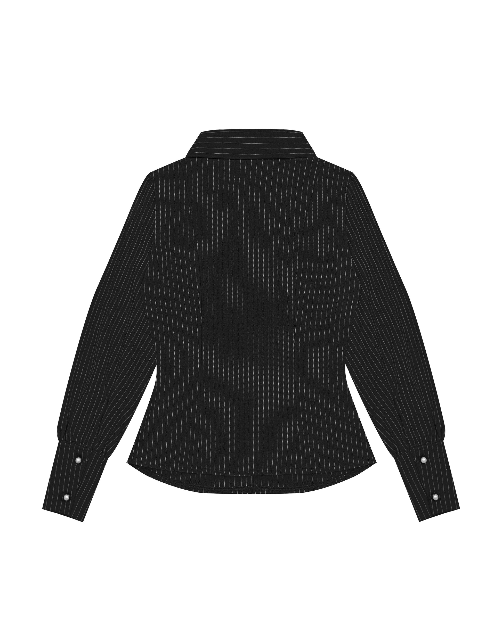 Baxter Shirt in Pinstripes