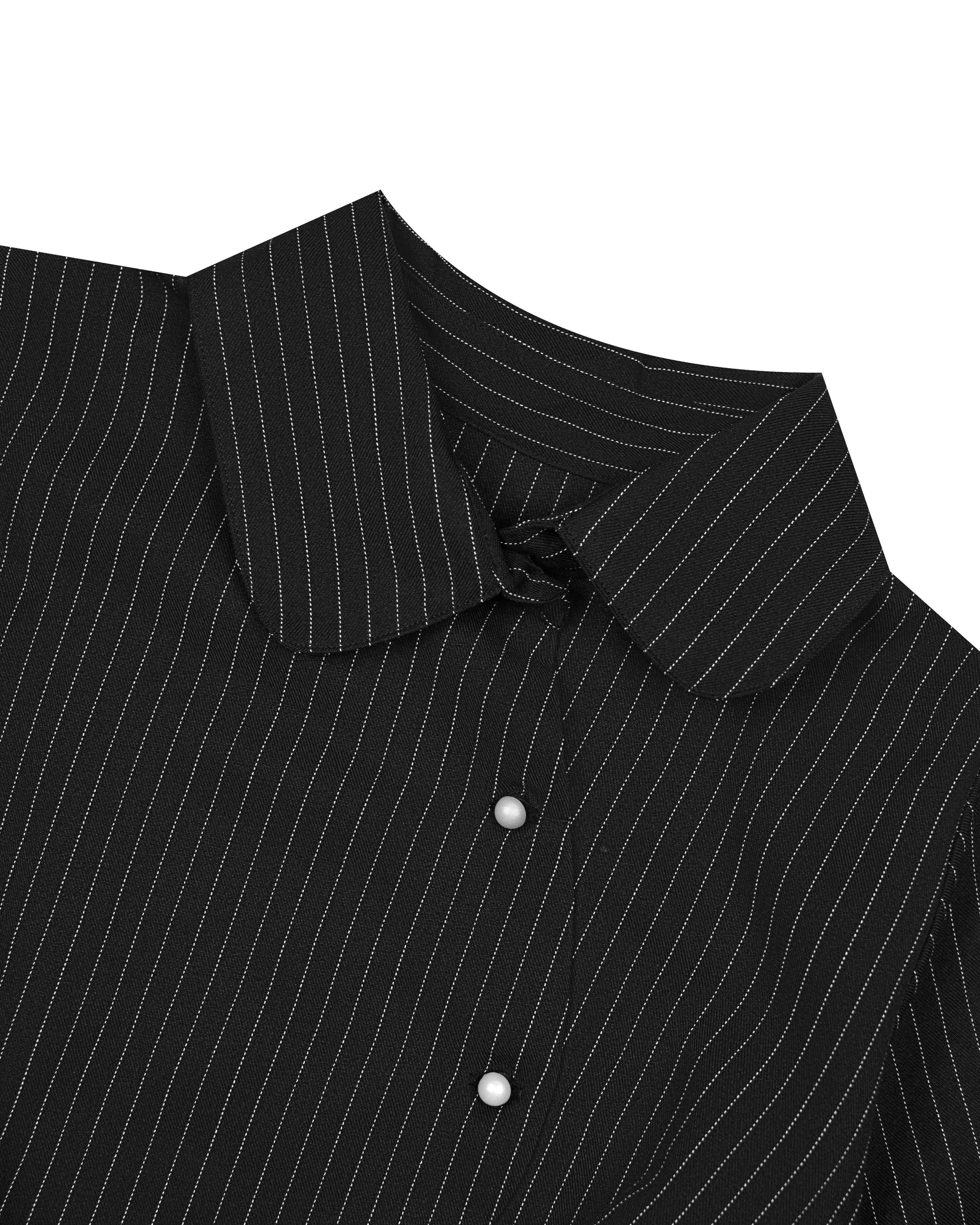 Baxter Shirt in Pinstripes
