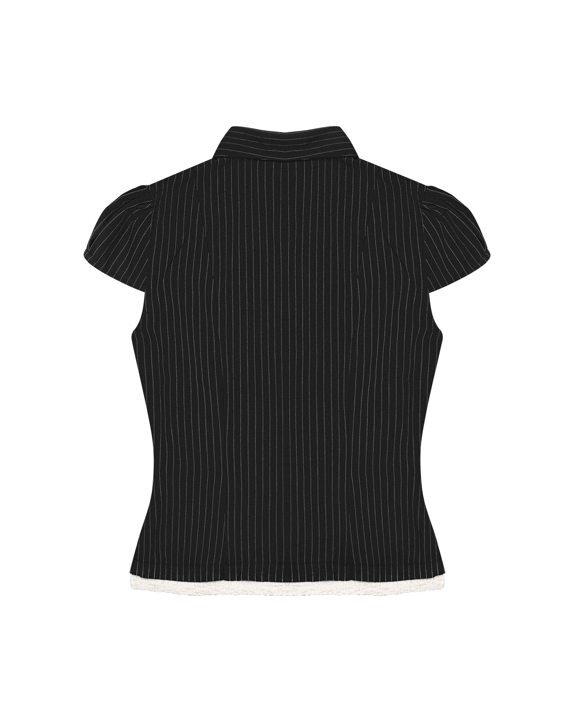 Bea Shirt in Pinstripes