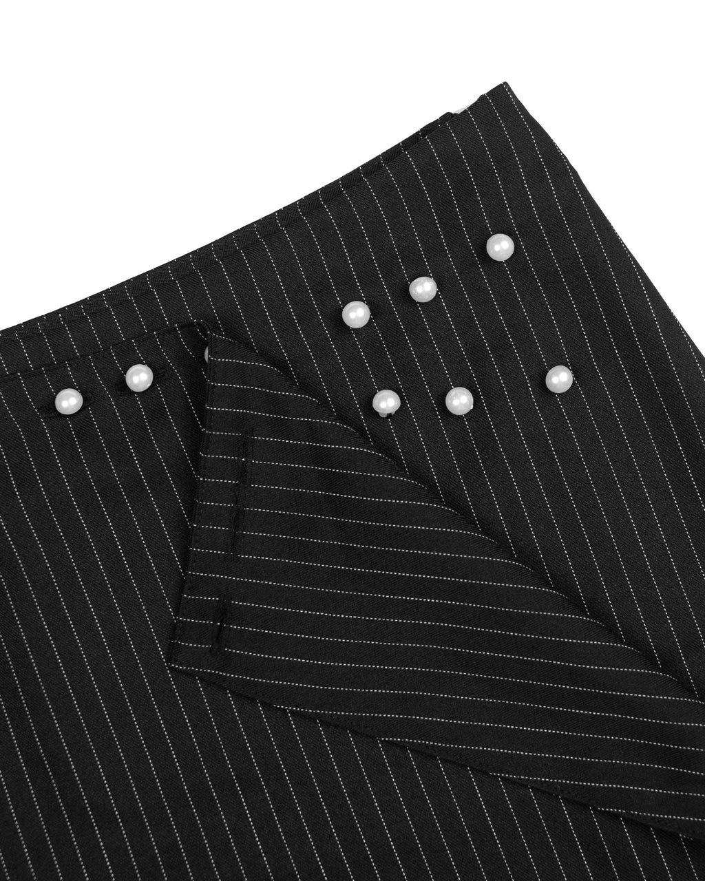 Marina Skirt in Pinstripes