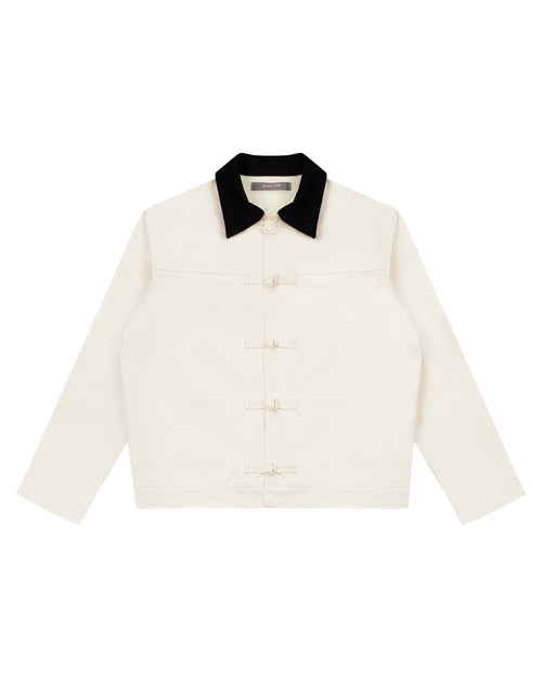 Knots Jacket in Cream