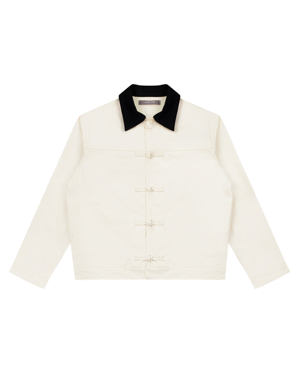 Knots Jacket in Cream