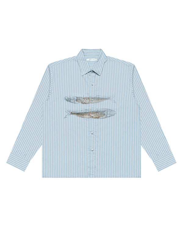 Fish Shirt in Blue