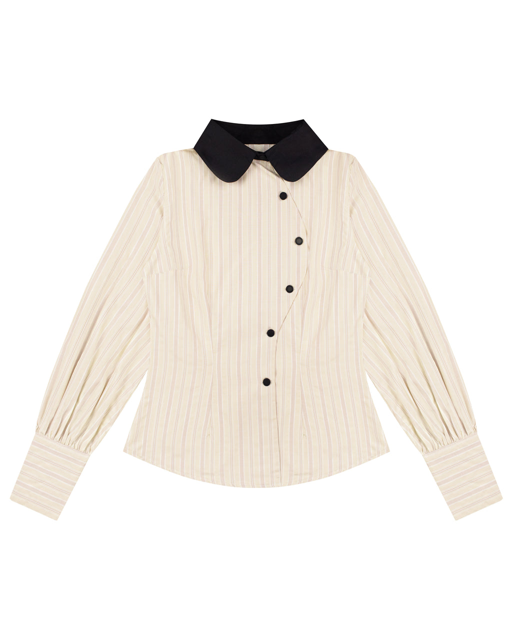 Baxter Shirt in Lemon Stripes