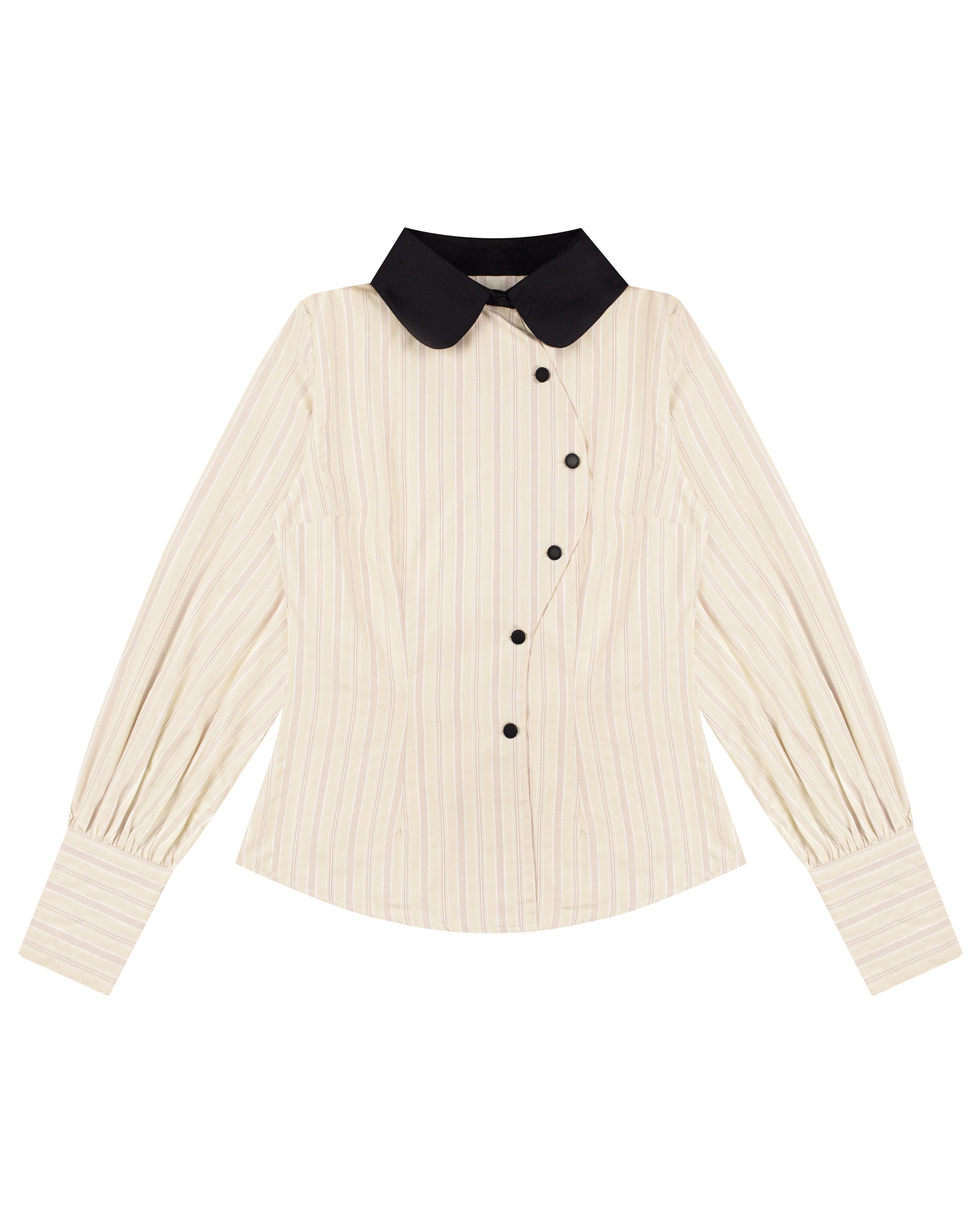 Baxter Shirt in Lemon Stripes