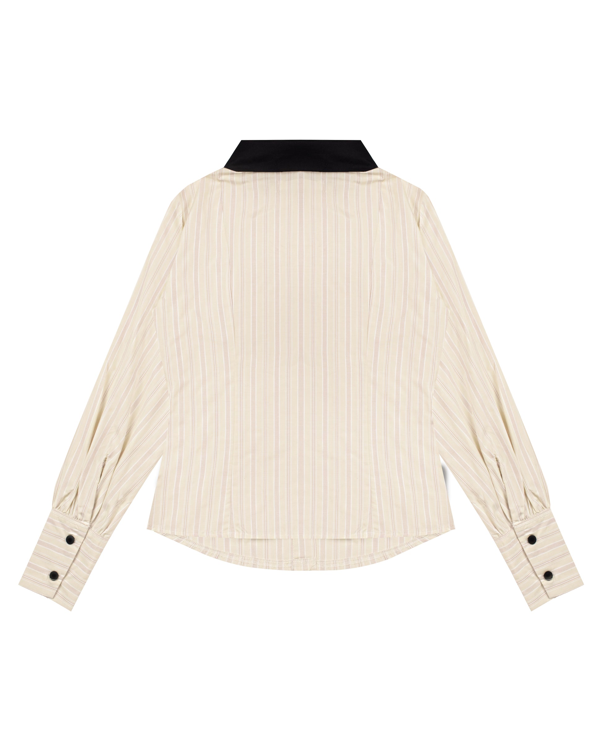 Baxter Shirt in Lemon Stripes