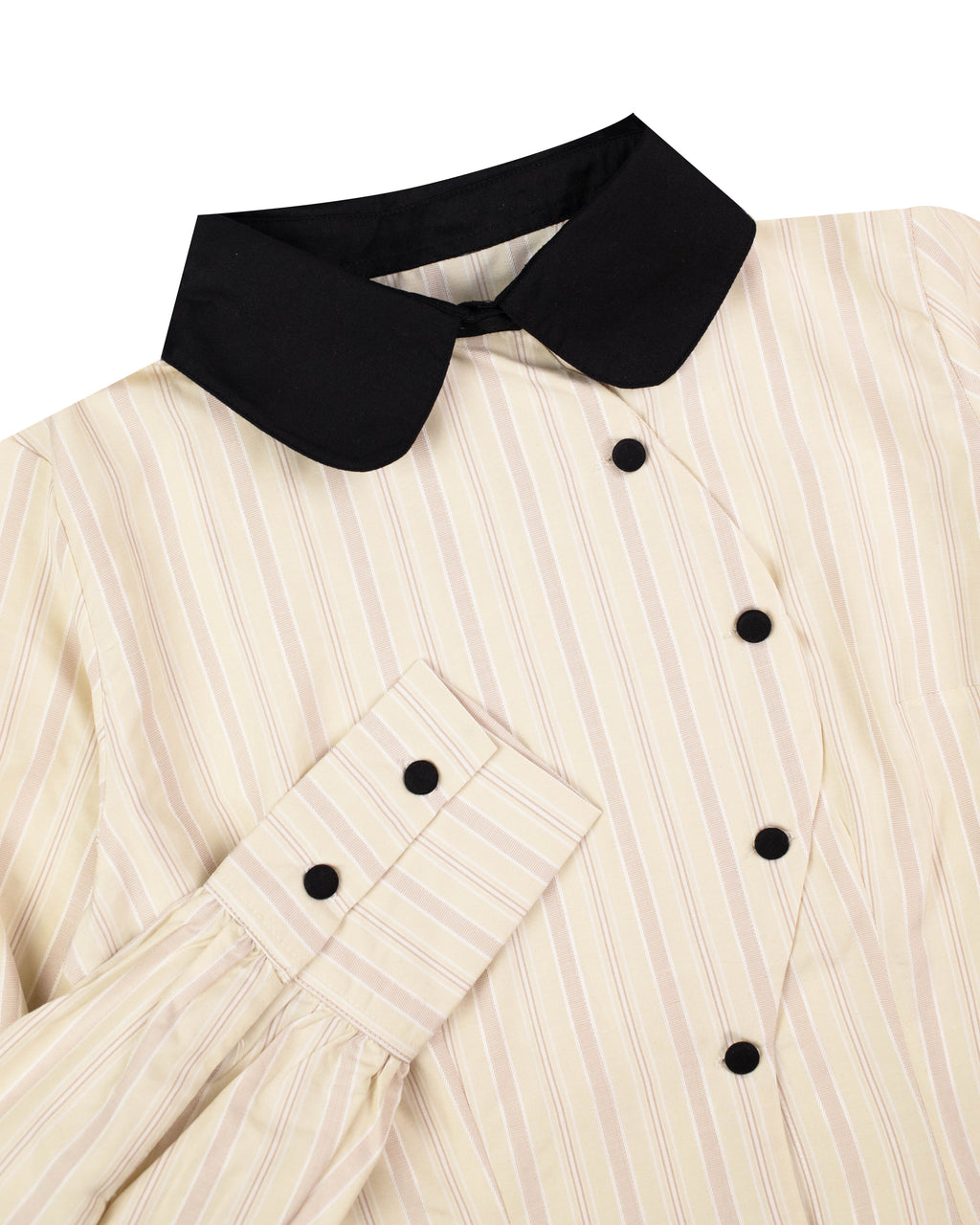 Baxter Shirt in Lemon Stripes