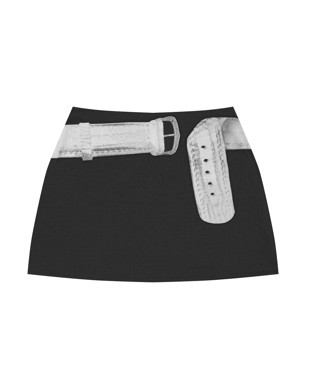 Belt Mini Skirt